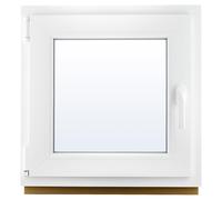 PLAMET. Finestra in PVC - finestra in plastica, finestra in plastica - protezione contro i furti con scasso - isolamento dal rumore, dal vento - colore bianco - 600x600 cm - 4-16ar-4i