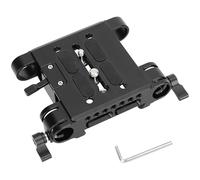 Plamo Rilascio Rapido A Doppio Da 19 Mm Piastra Inferiore In Alluminio Per Le Piattale Della Fotocamera Accessori Montaggio Della Fotocamera In Alluminio