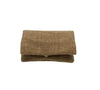 Plan B, Portasigarette Tabacco Trinciato, Two Days Sacco, 11 x 7 cm, 15 g, con Borsa in Gomma EVA, Iuta Beige