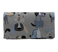 Plan B, Portasigarette Tabacco Trinciato, Yolo Cani 2, 16 x 8,5 cm, 50 gr, con Borsa in Gomma EVA, Blu Stampato