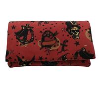 Plan B, Portasigarette Tabacco Trinciato, Yolo Tattoo 2, 16 x 8,5 cm, 50 g, con Borsa in Gomma EVA, Tatuaggi su Sfondo Rosso