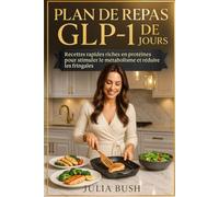 PLAN DE REPAS GLP-1 DE 90 JOURS: Recettes rapides riches en protéines pour stimuler le métabolisme et réduire les fringales