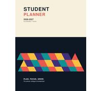 Plan.Focus.Win: Stay Organized, Manage Your Time & Stay on Top of Schoolwork | Weekly & Monthly Planner for Students