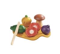 Plan Toys- Assorted Vegetable Set, Colore Legno, 3601