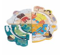 Plan Toys Puzzle delle Stagioni in legno 1 St