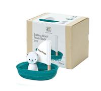 Plan Toys- Sailing Boat-Polar Bear, Colore Legno, 5712