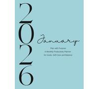 Plan with Purpose: A Monthly Productivity Planner for Goals, Self-Care, and Balance