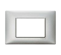 Placca 3M argento metallizzato Vimar Plana 14653.71