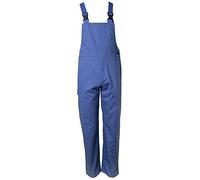 Planam 1704 360 g/m² Salopette di protezione da calore e sudore - Sicurezza e comfort ottimali - Colore: blu reale - Taglia: 62