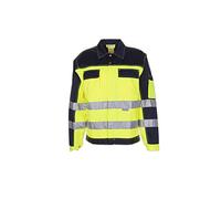 Planam 2007068 - Giacca ad alta visibilità, taglia 68, colore: Giallo/Blu