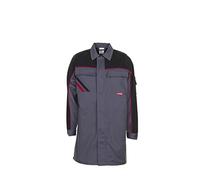Planam 2352048 - Cappotto Highline, misura 180 cm, colore: Ardesia/Nero/Rosso