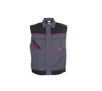 Planam 2362064 - Vest "highline" taglia xxxl, ardesia/nero/rosso