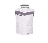 Planam 2583040 taglia XS "Plaline" Gilet invernale, in zinco, colore: bianco puro