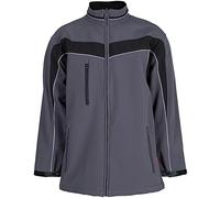 Planam 2706044 - taglia softshell jacket "plaline" s in ardesia/nero, multicolore