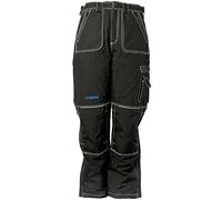 Planam 3385048 - Pantaloni Invernali Winter Basalt, Taglia M, Colore: Nero