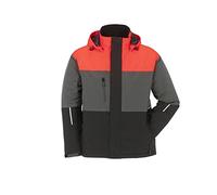 Planam 3755044 - Giacca aviatore per esterni, taglia S, colore: Rosso/Grigio/Nero