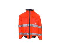 Planam Allarme Pilota-Giacca Arancione, Pla-2043-0003, Taglia L