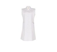 Planam cappotto da donna "MG" senza maniche taglia 50, colore bianco, 1622050