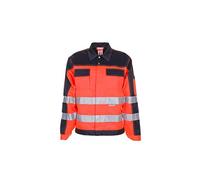 Planam Giacca con protezione di sicurezza, taglia 90, 1 pezzo, arancione/blu marino, 2006090
