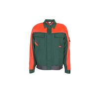 Planam - Giacca Visline V1, taglia 62, Verde/Arancione/ardesia, 2412062