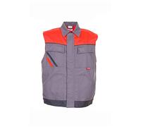 'Planam Gilet "Visline, taglia XXL IN ZINCO/Orange/ardesia, 1 pezzi, 2460060