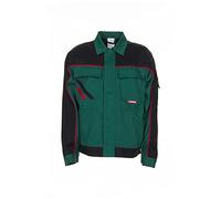 Planam Highline 2315054 - Giacca in vita, colore: Verde/Nero/Rosso, taglia 54