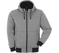 Planam ICEHOGR6 XXL - Felpa con Cappuccio Iceland, Taglia XXL, Colore: Grigio