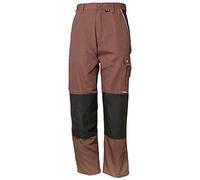 'Planam - Pantaloni "canvas 320 taglia 64, colore: marrone/nero, 2126064