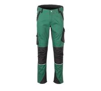 Planam Pantaloni cargo Norit da uomo, verde/nero, 102