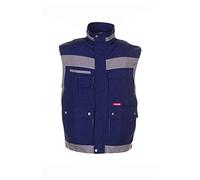 Planam Plaline Weste Gilet Plaline, taglia S, colore: nero/zinco Uomo (Pacco da 1)
