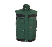 Planam Plaline Weste Gilet Plaline, taglia S, colore: nero/zinco Uomo (Pacco da 1)