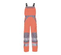 PLANAM Salopette alta visibilità Plaline, arancione/zinco Quantità:1