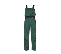Planam Salopette Highline 2335056 Taglia 56 - Verde/Nero/Rosso