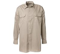Planam Spigato camicia 1/1 Arm taglia 49/50, 4 x l, Kaki, 409049
