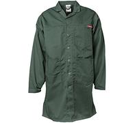 Planam Taglia 48 Uomo MG 260 Cappotto da lavoro verde medio modello 0852