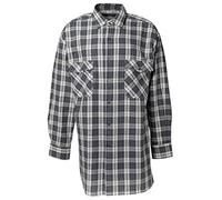 Planam Taglia 49/50 Camicie Uomo Camicia di Flanella 2001 Verde Modello 0452