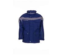 Planam Taglia 4XL Uomo Plaline Giacca invernale per tutte le stagioni Marine Zinco, modello 2572