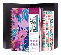 PLANBERRY Planner orario Premium - Organizzatore settimanale non datato con