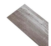 Plance Pavimento PVC Autoadesive Marrone Legno Opaco 28 Pezzi 30,5x61 cm | Set 28 pezzi, uso interno, superficie liscia, stile moderno, facile pulizia, texture legno e