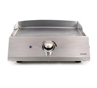 Plancha a gas - LIVOO - DOC292 - 1 fuoco - Acciaio inossidabile