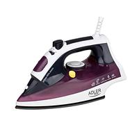 PLANCHA DE VAPOR ADLER AD 5022 SUELA DE CERÁMICA AZUL, BLANCO 2200 W