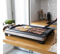 Plancha eléctrica Cecotec Tasty&Grill 2000 Inox MixStone