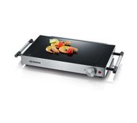 Plancha Grill Severin PG 2385 800W Eléctrico Mesa Negro Acero Inoxidable
