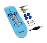 Planche à Doigts pour | Mini Skateboard en Erable Silencieux | Fingerboard Texture Délicate pour Glisse Douce Canapé, Sol, Table, Jeu Intérieur, Loisir Créatif, Cadeau Enfant