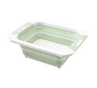 Planche Découper Pliable - Bac Multifonction Compact, Planche Avec Évier Campeggio | Viande Légumes Barbecue Pique-nique Jardin Plage Fête Cuisine Maison Préparation Aliments Pratique