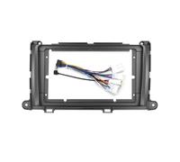Plancia Autoradio Cornice Per La Cornice Del Cruscotto Car Audio Multimedia Stereo 9 Pollici Per Toyota Per Sienna 2010-2014 Interni Video Lettore DVD