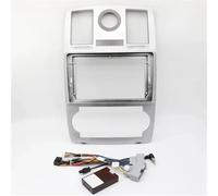 Plancia Autoradio Cornice Stereo Da 9Pollici Per Schermo Grande Autoradio Lettore Fasce Cornice Per Chrysler 300C 2005-2007 2Din Dash Audio Kit Pannello Di Montaggio