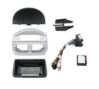 Plancia Telaio Kit pannello di montaggio per cruscotto auto da 9 pollici, adattatore per decoder Canbus, radio Audi, adatto per Opel Combo Corsa Tigra(Frame Cable Canbus)