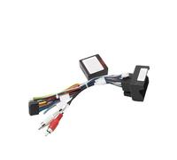 Plancia Telaio Kit pannello di montaggio per cruscotto auto da 9 pollici, adattatore per decoder Canbus, radio Audi, adatto per Opel Combo Corsa Tigra(Black)