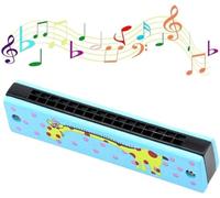 PlandleLee Armonica A Bocca, 1PCS Armonica a Bocca a 16 Fori Strumenti Musicali Può Essere Usata Come Un Regalo Di Natale O Di Compleanno Squisito.